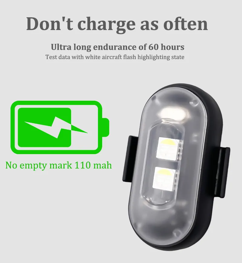 💡 Car Strobe Light 8 Color Remote Motorcycle Flash Led Anti-collision Warning Lamp 💡