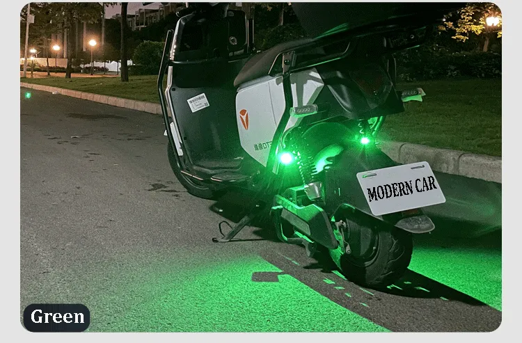 💡 Car Strobe Light 8 Color Remote Motorcycle Flash Led Anti-collision Warning Lamp 💡
